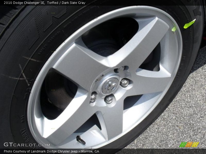 TorRed / Dark Slate Gray 2010 Dodge Challenger SE