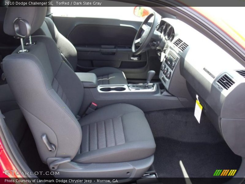 TorRed / Dark Slate Gray 2010 Dodge Challenger SE
