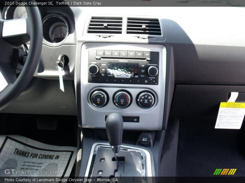 TorRed / Dark Slate Gray 2010 Dodge Challenger SE