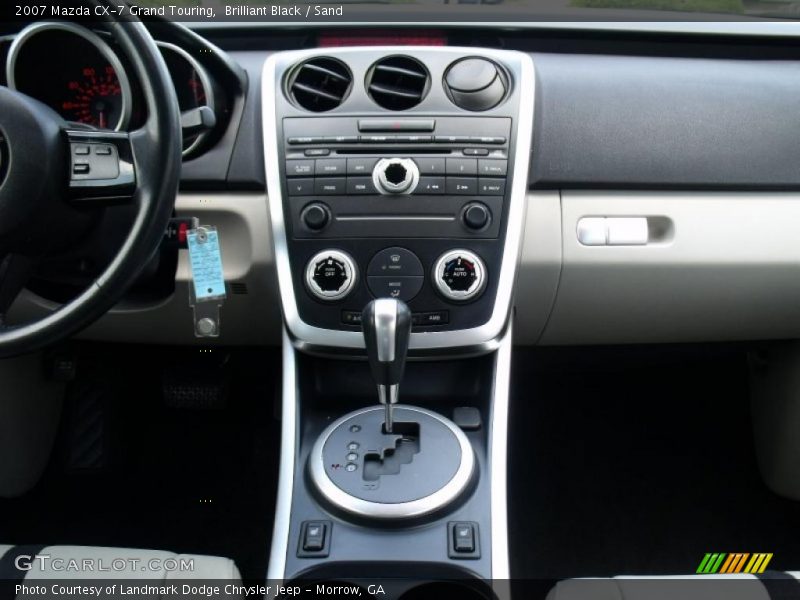 Brilliant Black / Sand 2007 Mazda CX-7 Grand Touring