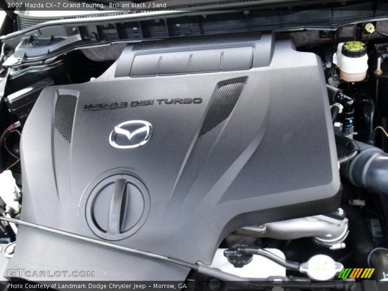 Brilliant Black / Sand 2007 Mazda CX-7 Grand Touring