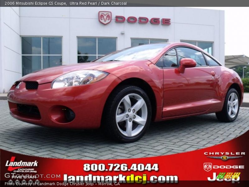 Ultra Red Pearl / Dark Charcoal 2006 Mitsubishi Eclipse GS Coupe