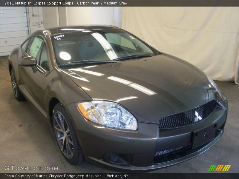 Carbon Pearl / Medium Gray 2011 Mitsubishi Eclipse GS Sport Coupe