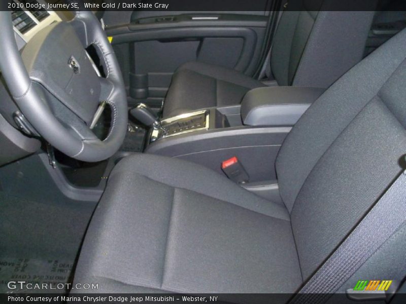White Gold / Dark Slate Gray 2010 Dodge Journey SE
