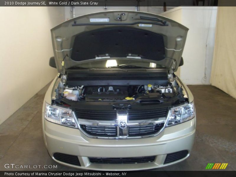 White Gold / Dark Slate Gray 2010 Dodge Journey SE