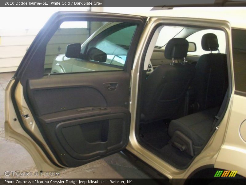 White Gold / Dark Slate Gray 2010 Dodge Journey SE