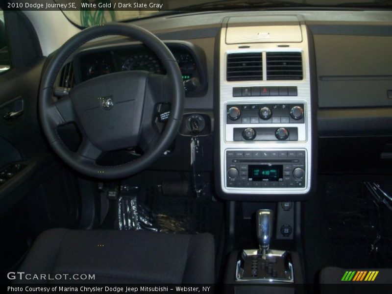 White Gold / Dark Slate Gray 2010 Dodge Journey SE