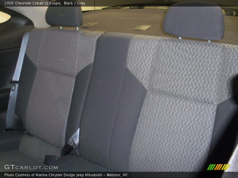 Black / Gray 2005 Chevrolet Cobalt LS Coupe
