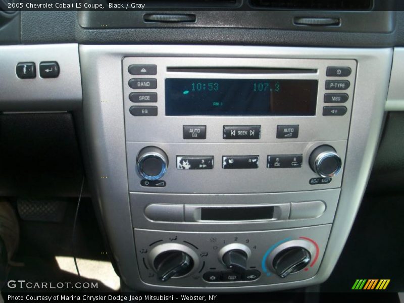 Black / Gray 2005 Chevrolet Cobalt LS Coupe
