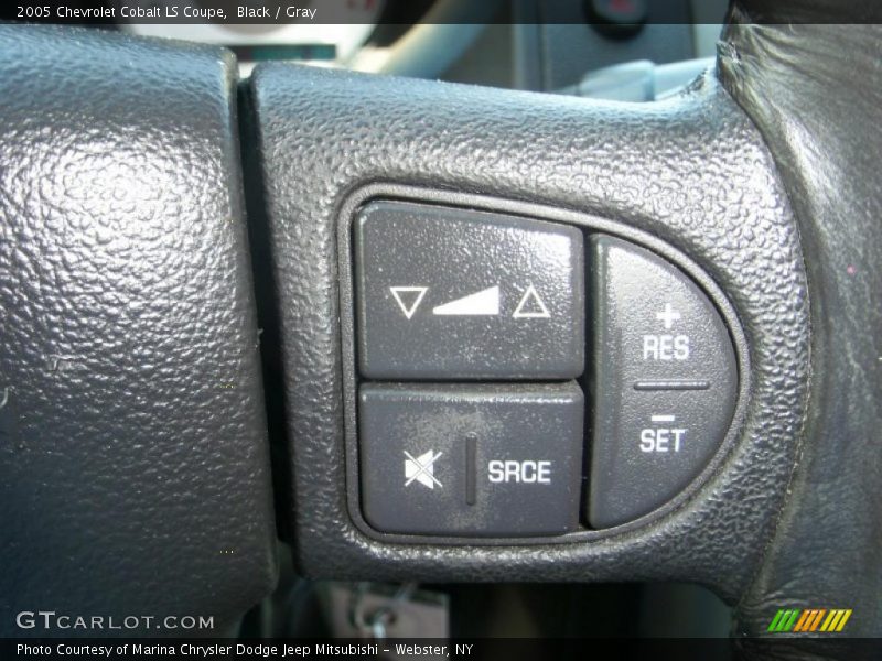 Black / Gray 2005 Chevrolet Cobalt LS Coupe