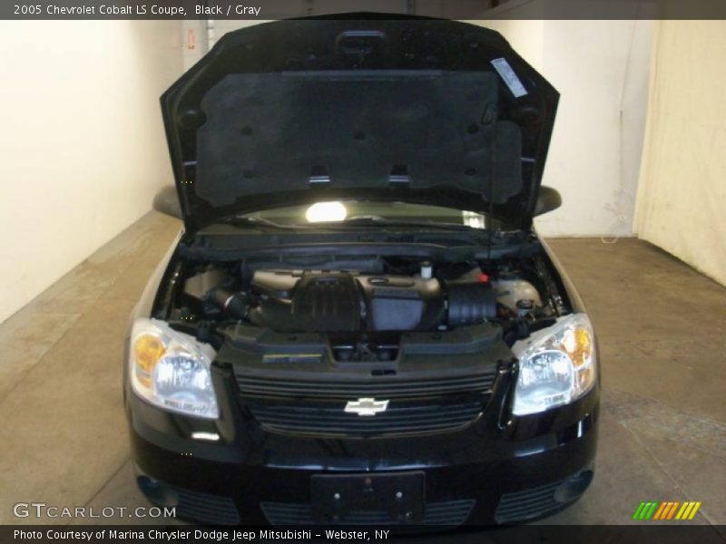 Black / Gray 2005 Chevrolet Cobalt LS Coupe