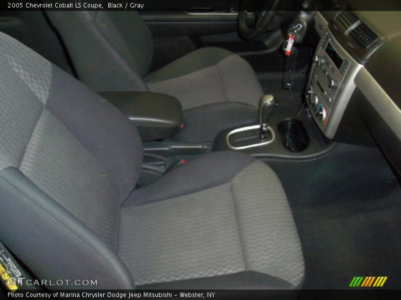 Black / Gray 2005 Chevrolet Cobalt LS Coupe
