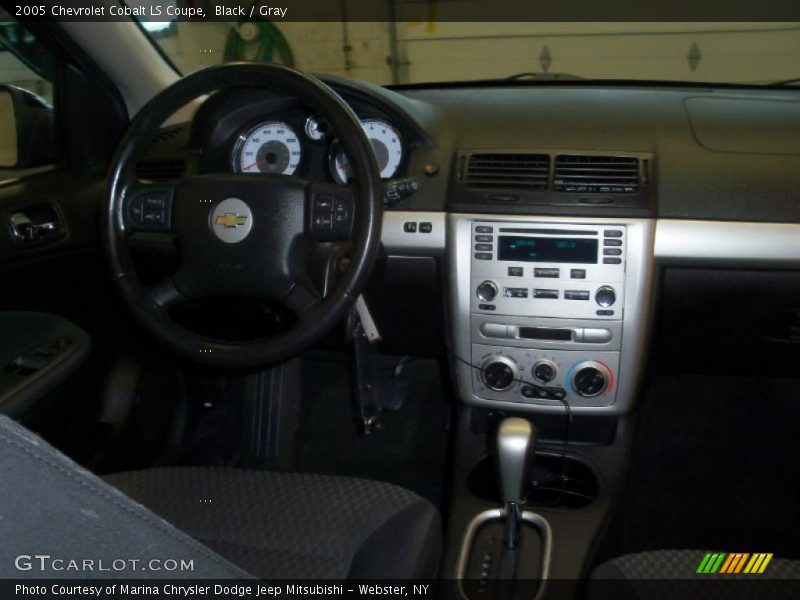 Black / Gray 2005 Chevrolet Cobalt LS Coupe