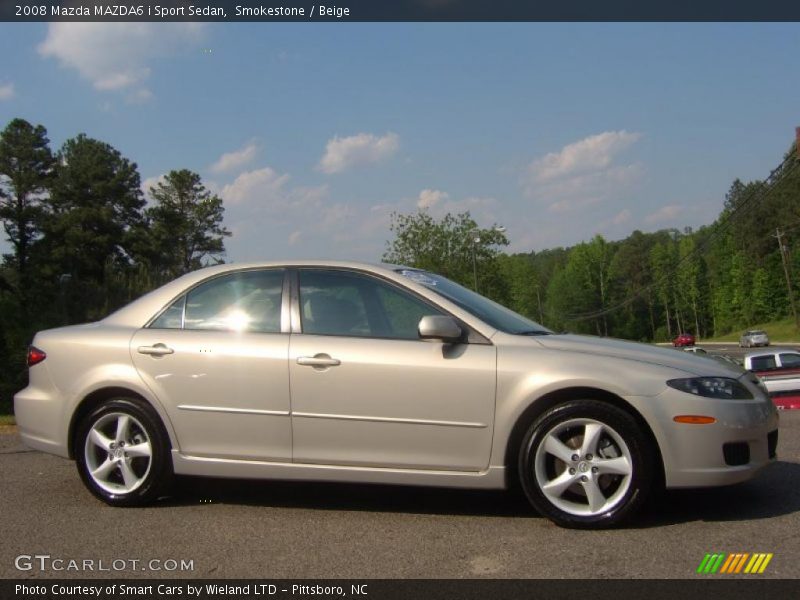 Smokestone / Beige 2008 Mazda MAZDA6 i Sport Sedan