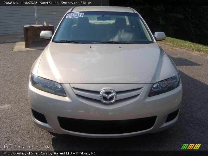 Smokestone / Beige 2008 Mazda MAZDA6 i Sport Sedan