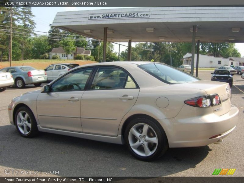 Smokestone / Beige 2008 Mazda MAZDA6 i Sport Sedan