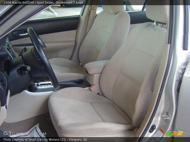 Smokestone / Beige 2008 Mazda MAZDA6 i Sport Sedan