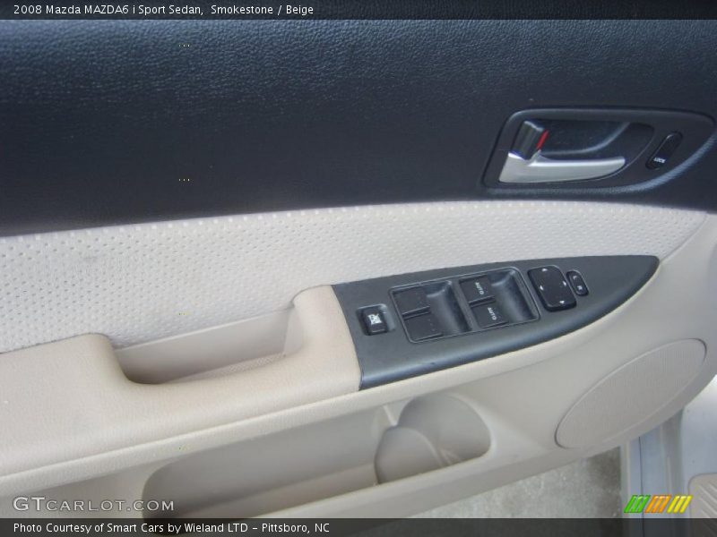 Smokestone / Beige 2008 Mazda MAZDA6 i Sport Sedan