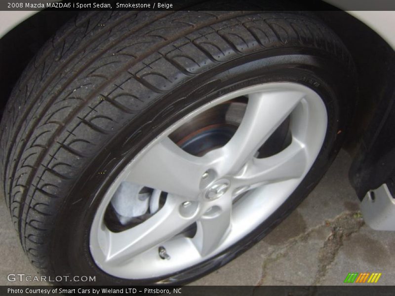Smokestone / Beige 2008 Mazda MAZDA6 i Sport Sedan