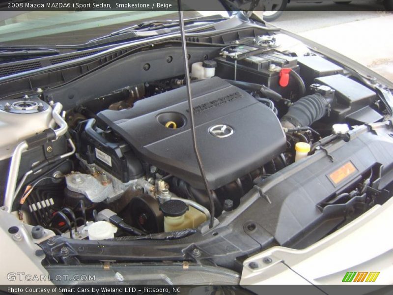 Smokestone / Beige 2008 Mazda MAZDA6 i Sport Sedan