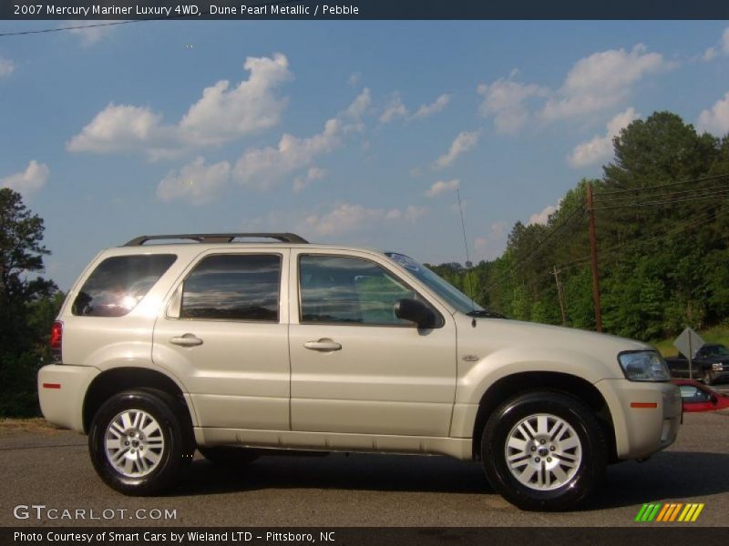 Dune Pearl Metallic / Pebble 2007 Mercury Mariner Luxury 4WD
