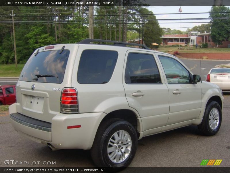 Dune Pearl Metallic / Pebble 2007 Mercury Mariner Luxury 4WD