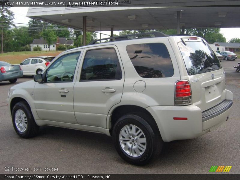 Dune Pearl Metallic / Pebble 2007 Mercury Mariner Luxury 4WD