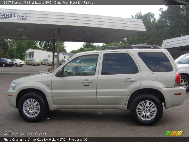 Dune Pearl Metallic / Pebble 2007 Mercury Mariner Luxury 4WD