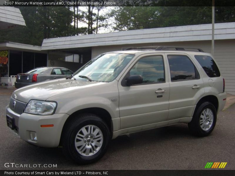 Dune Pearl Metallic / Pebble 2007 Mercury Mariner Luxury 4WD
