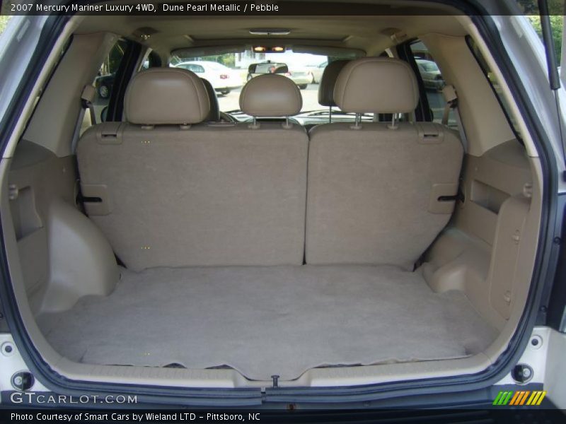Dune Pearl Metallic / Pebble 2007 Mercury Mariner Luxury 4WD
