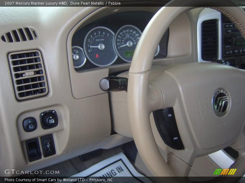 Dune Pearl Metallic / Pebble 2007 Mercury Mariner Luxury 4WD
