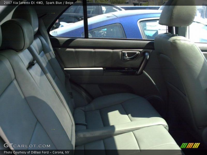 Spark Blue / Beige 2007 Kia Sorento EX 4WD