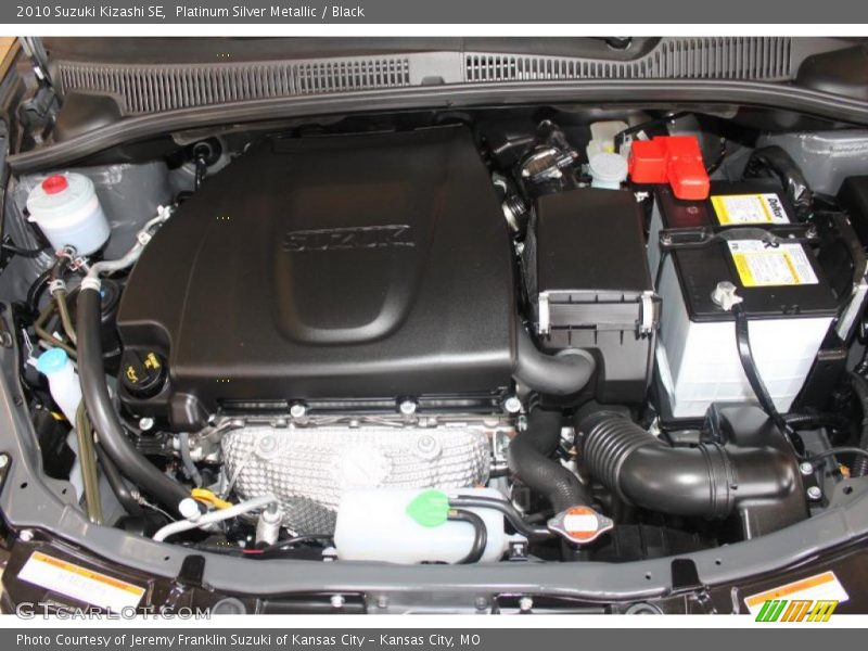Platinum Silver Metallic / Black 2010 Suzuki Kizashi SE