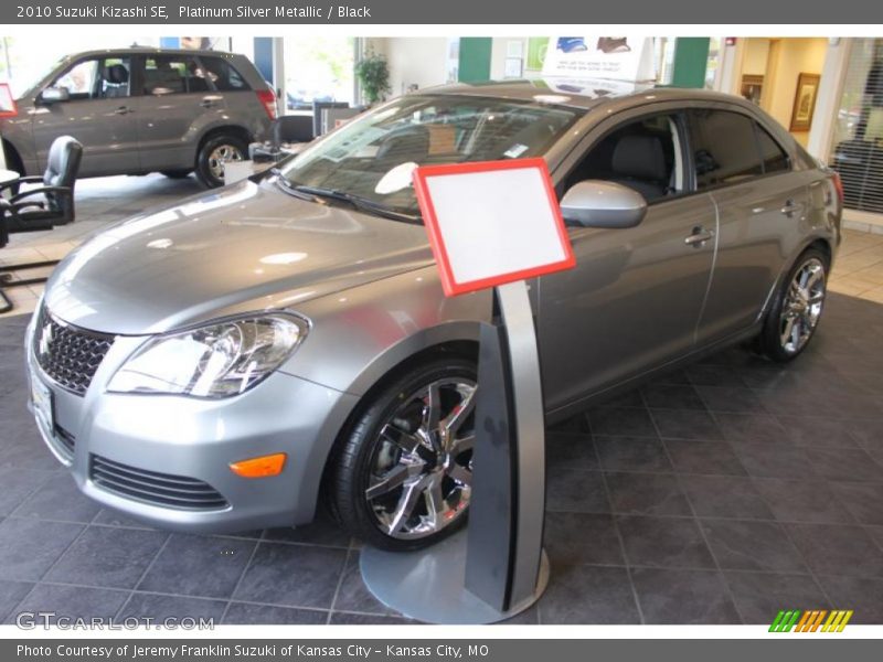 Platinum Silver Metallic / Black 2010 Suzuki Kizashi SE