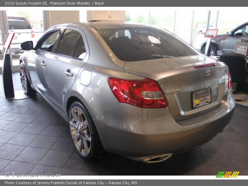 Platinum Silver Metallic / Black 2010 Suzuki Kizashi SE
