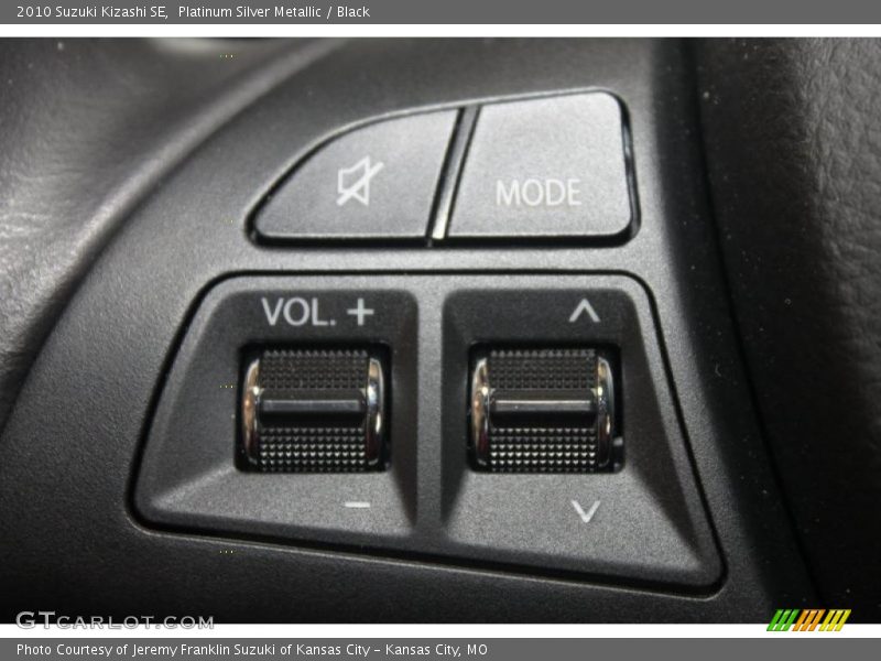 Platinum Silver Metallic / Black 2010 Suzuki Kizashi SE
