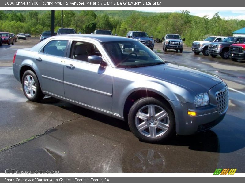 Silver Steel Metallic / Dark Slate Gray/Light Slate Gray 2006 Chrysler 300 Touring AWD