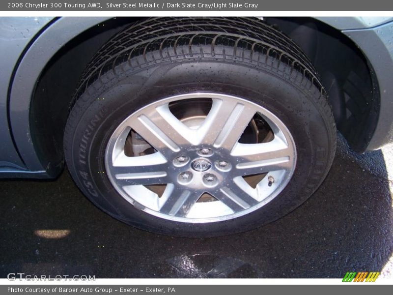 Silver Steel Metallic / Dark Slate Gray/Light Slate Gray 2006 Chrysler 300 Touring AWD