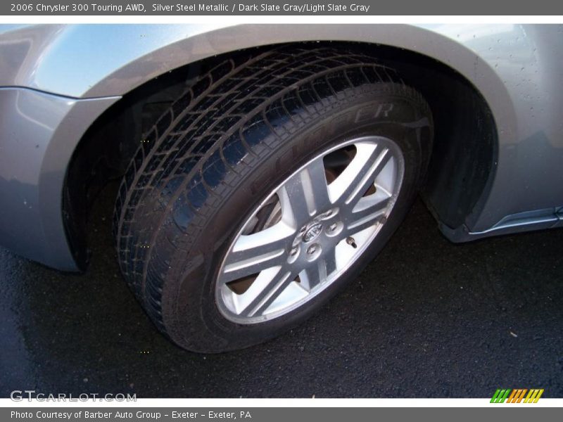Silver Steel Metallic / Dark Slate Gray/Light Slate Gray 2006 Chrysler 300 Touring AWD