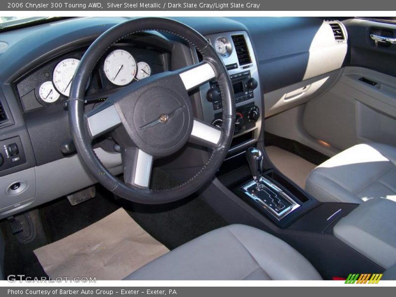 Silver Steel Metallic / Dark Slate Gray/Light Slate Gray 2006 Chrysler 300 Touring AWD