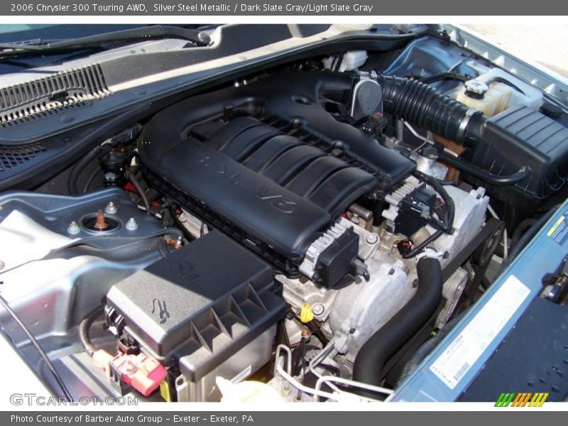 Silver Steel Metallic / Dark Slate Gray/Light Slate Gray 2006 Chrysler 300 Touring AWD