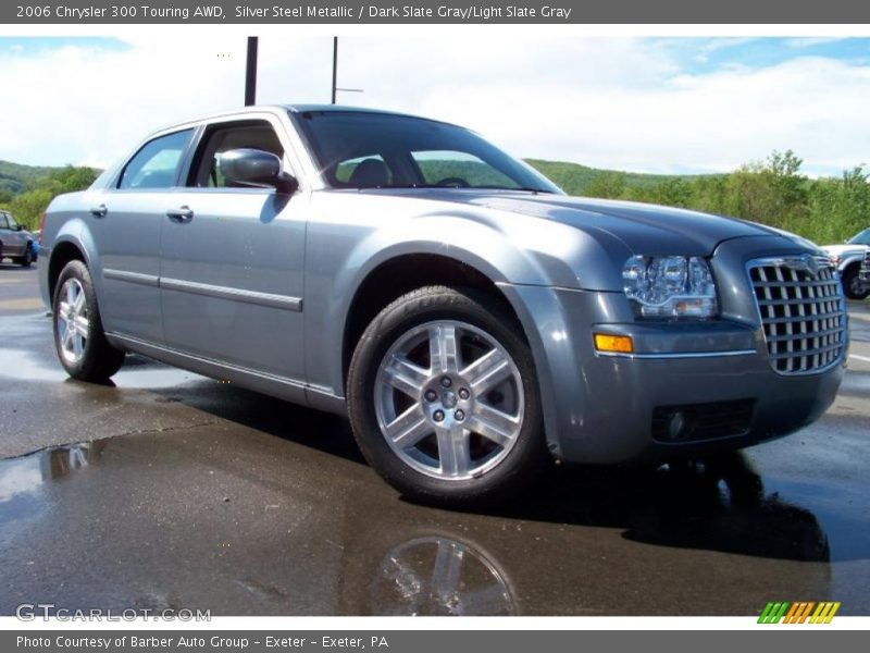 Silver Steel Metallic / Dark Slate Gray/Light Slate Gray 2006 Chrysler 300 Touring AWD