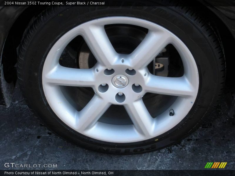 Super Black / Charcoal 2004 Nissan 350Z Touring Coupe