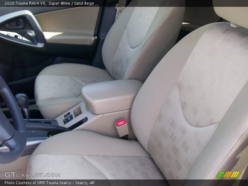 Super White / Sand Beige 2010 Toyota RAV4 V6