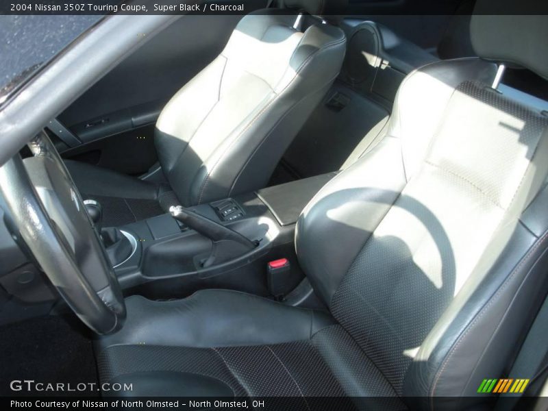 Super Black / Charcoal 2004 Nissan 350Z Touring Coupe