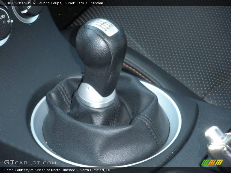 Super Black / Charcoal 2004 Nissan 350Z Touring Coupe