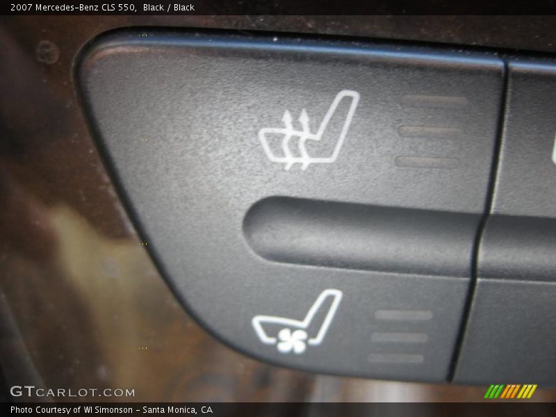 Black / Black 2007 Mercedes-Benz CLS 550