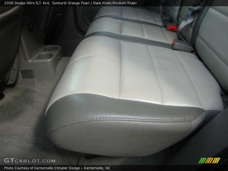Sunburst Orange Pearl / Dark Khaki/Medium Khaki 2008 Dodge Nitro SLT 4x4
