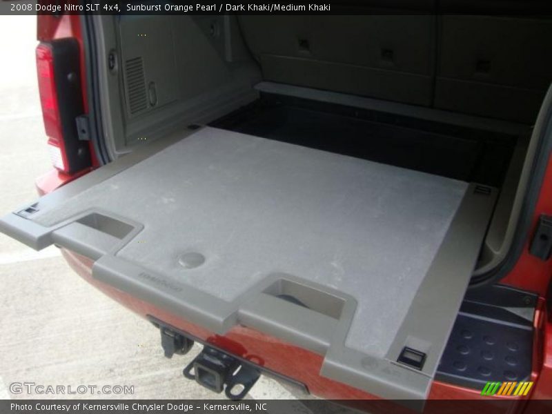 Sunburst Orange Pearl / Dark Khaki/Medium Khaki 2008 Dodge Nitro SLT 4x4