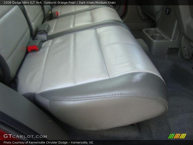 Sunburst Orange Pearl / Dark Khaki/Medium Khaki 2008 Dodge Nitro SLT 4x4